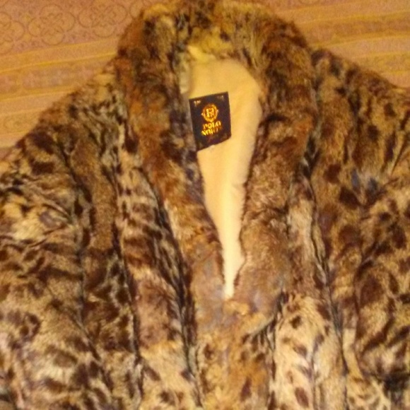 POLO NORTE FURS dyed Rabbit Jacket, VERY WARM!! - Picture 2 of 8